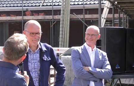 Eerste steenlegging Noabershof Rijssen